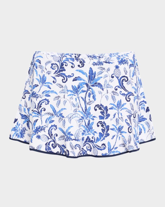 Terrazzo Tile Swim Skirt